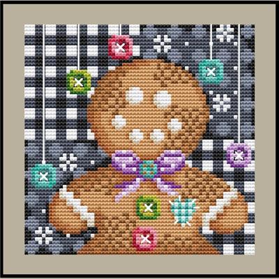 (image for) Patchwork Gingerbread Man